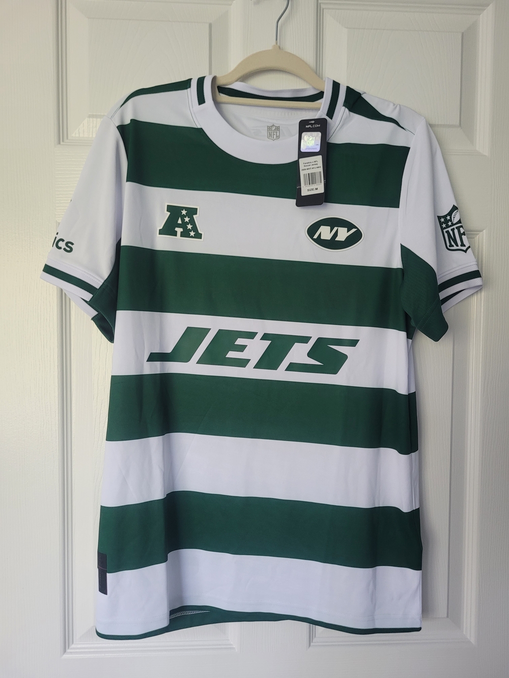 NWT - New York Jets Fanatics Football NFL Jersey - Size M